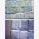 Fliegerkarte Silk Map von Riga (Lettland) und Gorkiy...