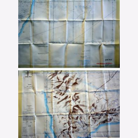 Fliegerkarte Silk Map von Somalia, Jemen, und &Auml;thiopien 1:1.000.000  