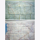 Fliegerkarte Silk Map von Al Jauf (Jordanien) und...