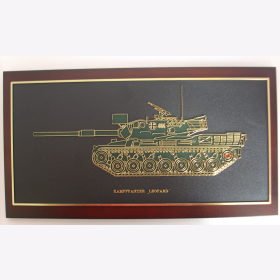 Sehr Selten! Rar! Auszeichnung / Ehrenplakette Kampfpanzer Leopard
