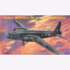 Vickers Wellington Mk.III &quot;Hercules Engines&quot; MPM 72542 1:72