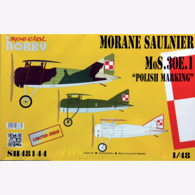 Morane Saulnier MoS.30E.1 &quot;Polish Marking&quot;, Special Hobby 48144 1:48