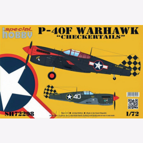 P-40F Warhawk &quot;Checkertails&quot;, Special Hobby 72298 1:72