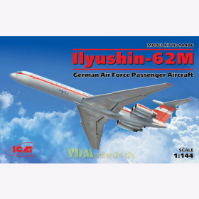 Tupolev-144D Soviet Supersonic Passenger Aircraft, ICM 14402, 1:144
