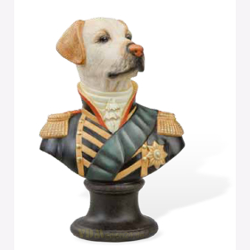 Porcelain bust &quot;Marquis de Retriever&quot; - &quot;Thierry Poncelet&quot; 25-76