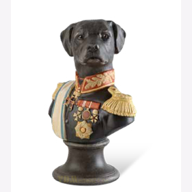 Porcelain bust Général von Blackweter - Thierry Poncelet...