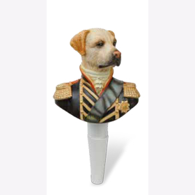 Deco Bottle Cap &quot;Marquis de Retriever&quot; - &quot;Thierry Poncelet&quot; / Porcelain 25-80