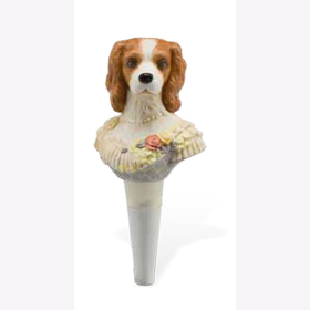 Deco Bottle Cap Lady Charles Spaniel - Thierry Poncelet /...