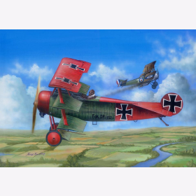 Fokker Dr.I - 1:24 Merit 62403 Model Kit WW1