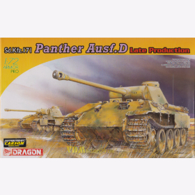 Sd.Kfz.171 Panther Ausf.D Late Production Dragon 7506 1:72