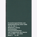 Formationsgeschichte und Stellenbesetzung 1815-1990 Teil...