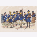 Uniformtafel Gr.1/Nr.26: PREUSSEN, 1813 - 1815,...