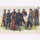 Uniformtafel Gr.1/Nr.37: FRANKREICH, 1864 - 1870/71 ,...