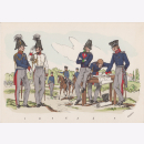Uniformtafel Gr.1/Nr.45: PREUSSEN, 1808 - 1815 ,...