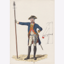 Uniformtafel Gr.1/Nr.121: PREUSSEN, 1753 - 1786, Armee...