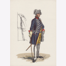 Uniformtafel Gr.1/Nr.125: PREUSSEN, 1753 - 1786, Armee...