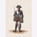 Uniformtafel Gr.1/Nr.136: PREUSSEN, 1753 - 1786, Armee...