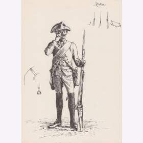 Uniformtafel Gr.1/Nr.144: PREUSSEN, 1753 - 1786, Armee Friedrichs des Gro&szlig;en