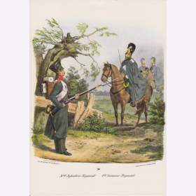 Uniformtafel Gr.1/Nr.304: PREUSSEN, 1830, 31. Infanterie-Regiment