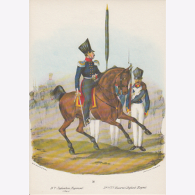Uniformtafel Gr.1/Nr.306: PREUSSEN, 1830, 15. Infanterie-Regiment (Major)