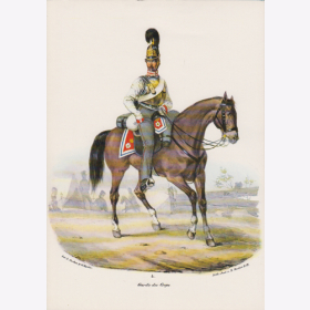 Uniformtafel Gr.1/Nr.311: PREUSSEN, 1830, Garde du Corps