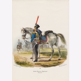 Uniformtafel Gr.1/Nr.313: PREUSSEN, 1830, Trompeter des Garde-Dragonerregiments