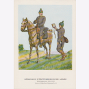 Uniformtafel Gr.1/Nr.383: WÜRTTEMBERG. 1914-1918...