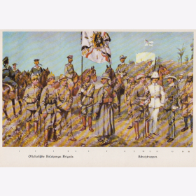 Uniformtafel Gr.1/Nr.509: 1905. Ostasiatische Besatzungsbrigade. Kaiserliche Schutztruppen 
