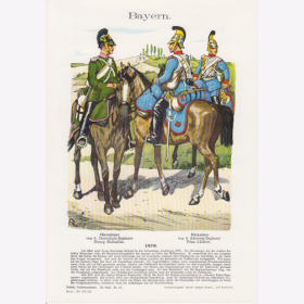 Uniformtafel Gr.4/Nr.26: BAYERN 1870.