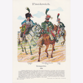 RUSSLAND 1813 Uniformtafel Gr.4//Nr.35 Russische Husaren