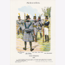 Uniformtafel Gr.4/Nr.47: SCHWEDEN 1807. Linien-Infanterie