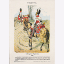 Uniformtafel Gr.4/Nr.54: BAYERN 1807. 1. Dragoner-Regiment