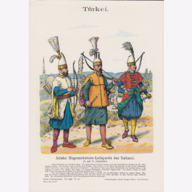 Uniformtafel Gr.4/Nr. 67: TÜRKEI 16. und 17. Jarhundert...