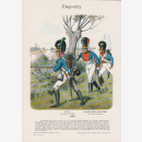 Uniformtafel Gr.4/Nr. 71: BAYERN 1809. Grenadier-Offizier...