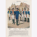 Uniformtafel Gr.4/Nr. 72: BADEN 1790-1793 Offizier vom...