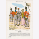 Uniformtafel Gr.4/Nr. 89: HANNOVER 1814-1816 Landwehr