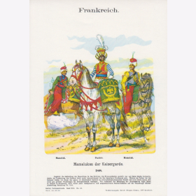 Uniformtafel Gr.4/Nr. 94: FRANKREICH 1808. Mameluken der Kaisergarde