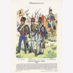 Uniformtafel Gr.4/Nr. 114: HANNOVER 1813....