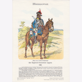 Uniformtafel Gr.4/Nr. 116: HANNOVER 1806. Husar vom 3....