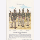 Uniformtafel Gr.4/Nr. 119: HANNOVER 1806. 1.  leichtes...
