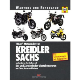 Coombs Kreidler Sachs Reparaturanleitung 125 cm³-Motorräder Wartungshandbuch Coombs