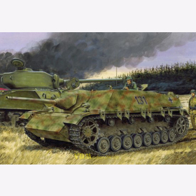 Jagdpanzer IV L/48 July 1944 Production w/Zimmerit Dragon 6369 1:35