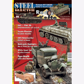 STEELMASTER Nr. 91 - Wheeled and tracked vehicles of yesterday and today in the original and model