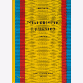 Phaleristik Rum&auml;nien Band 1 - Klietmann