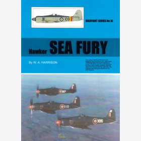 Hawker Sea Fury, Warpaint Nr. 16 - W. A. Harrison