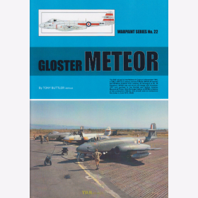 Gloster Meteor, Warpaint Nr. 22 - Tony Buttler