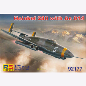 Heinkel 280 with As 014, RS Models, 1:72, (92177)