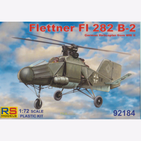 Flettner Fl 282 B-2, RS Models 92184, 1:72 German WW II Helicopter