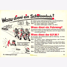 Panzer helfen Dir! Merkblatt 18b/38 Guderian 1944