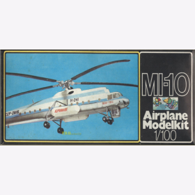 Mil Mi-10K Hubschrauber Helikopter 1:100 Master Modell / Plasticart 1011A, Original!